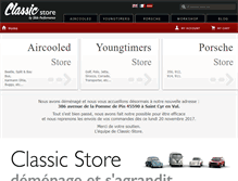 Tablet Screenshot of classic-store.com